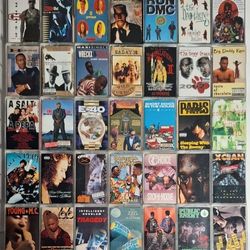 CASSETTE TAPES RARE Vintage HIP-HOP COLLECTION  
