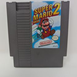 Super Mario Bros 2 NES Tested and Working