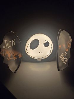 Nightmare Before Christmas Jack Skellington Night Light