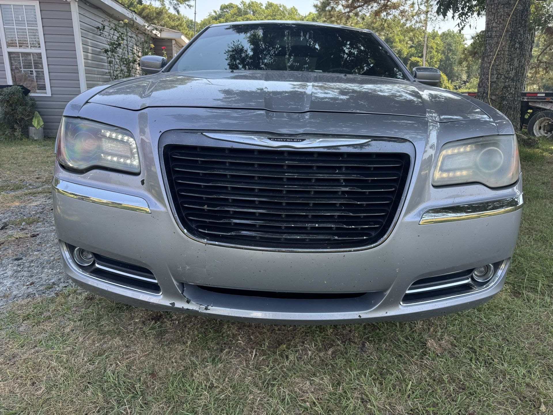 Front Bumper And Headlights