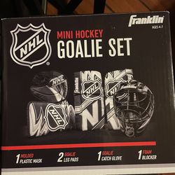 Franklin Sports Street Hockey Goalie Equipment Set - NHL 