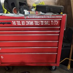 SnapOn 7 drawer Roll Away Tool Box