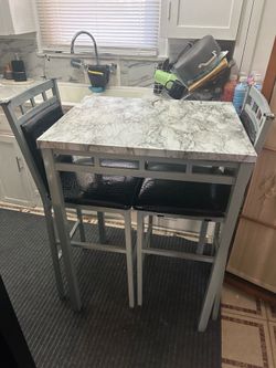 Free table and chairs