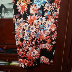 Floral Print Skirt