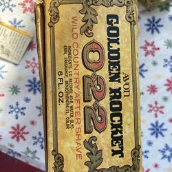 Vintage Avon golden rocket men’s cologne