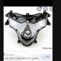 Suzuki GSXR 1000 - 09 To 11 Used Headlight 