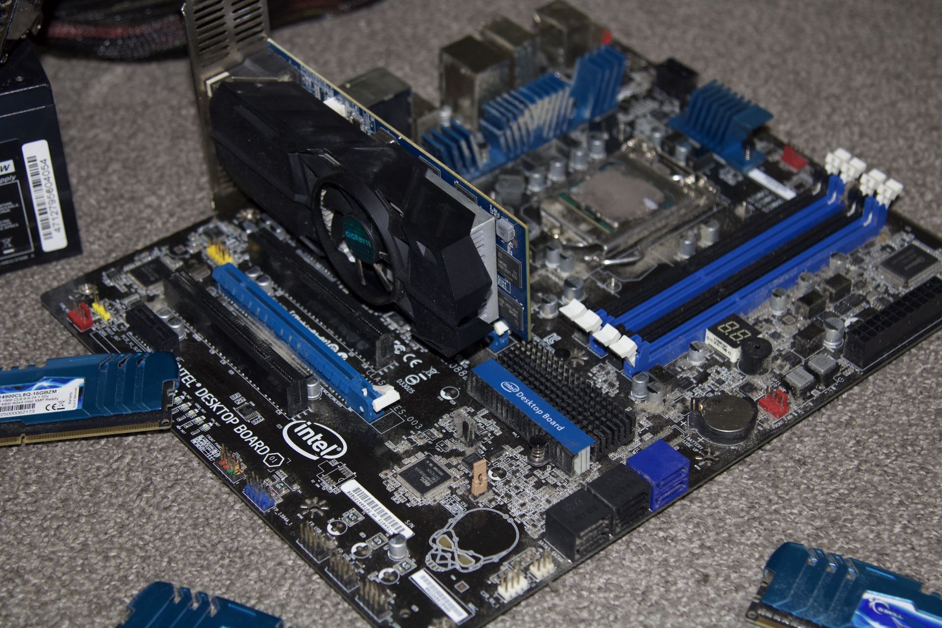 Gaming Pc Parts motherboard ram CPUGPU power supply