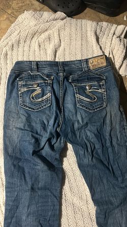 Silver jeans