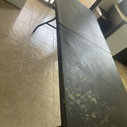 Large Black Folding Table
