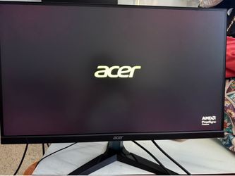Acer - Nitro 27" LED WQHD FreeSync Gaming Monitor (HDMI, DP) - Black