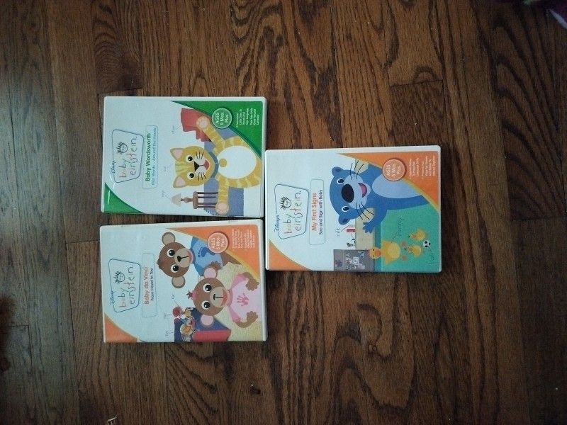 Disney Baby Einstein DVDs (3)