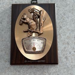 Vintage Temperature Plaque 