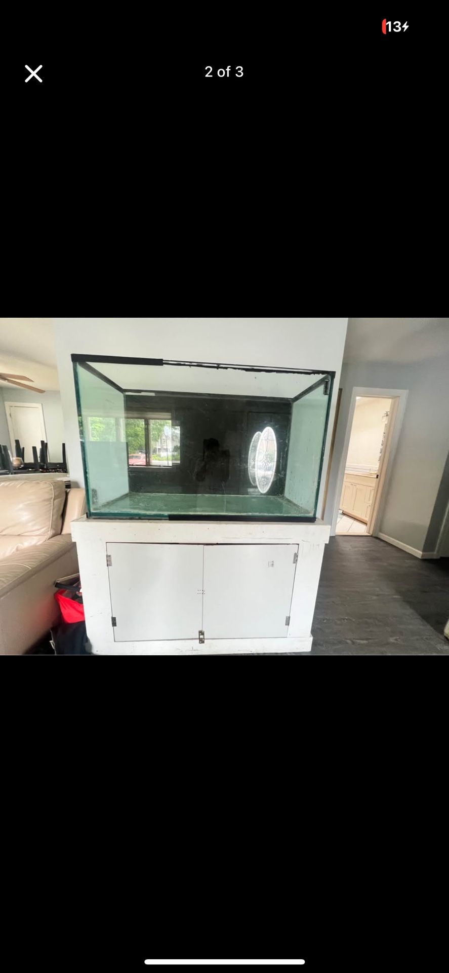110 Gallon Fish Tank & Stand Only