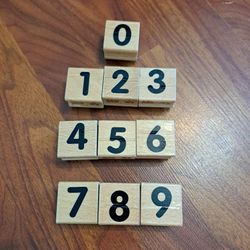 Numbers Stamp Set