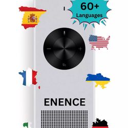 ENENCE PRO | Language Translator Device, Two Way Real-Time Voice Translation