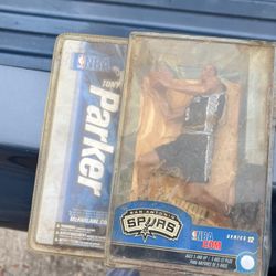 NBA TONY PARKER ACTION FIGURE COLLECTABLE 