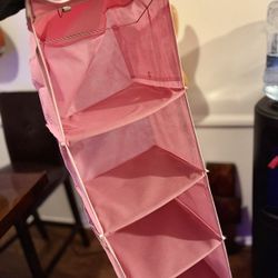 Nice 👍 !! Pink Hanging Shelves / Shoe Rack !