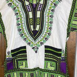 AFRICAN PRINT DASHIKI TOP/AFRICAN SHIRT