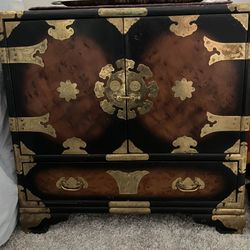 1970 Asian Style Campaign Tansu Chest