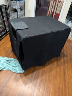 Dog crate cover