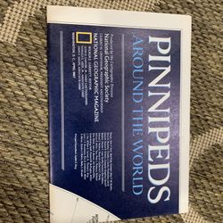 April 1987 Map from National Geographic Pinnipeds Around the World