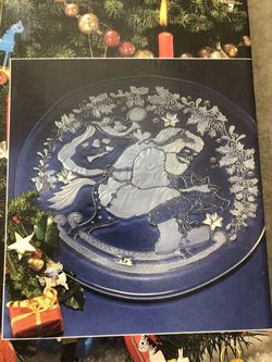 Xmas themed cake tray