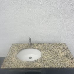 Marble Countertop Sink 