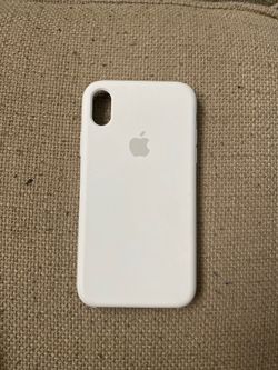 iPhone XR |white silicone case