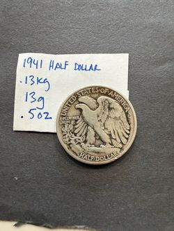 1941 US Half dollar
