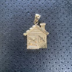 Gold Trap House Pendant