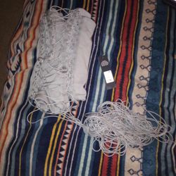 Hot List Strappy Corset Top