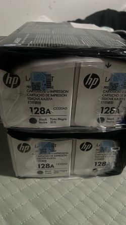 HP Laserjet 128A - 2 (2 packs of Black Ink) 4 total