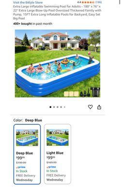 Oversized Pool