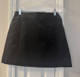 J. Crew Elegant Black Felted Mini Skirt
