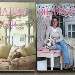 Shabby Chic Rachel Ashwell HC Book Lot Decorating Coffee Table Books Cottagecore