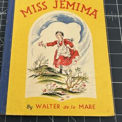 Vintage Children’s Book - Miss Jemima