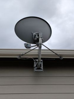 Direct TV Dish and Mount