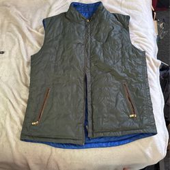 Massimo Dutti Reversible Vest Size XL