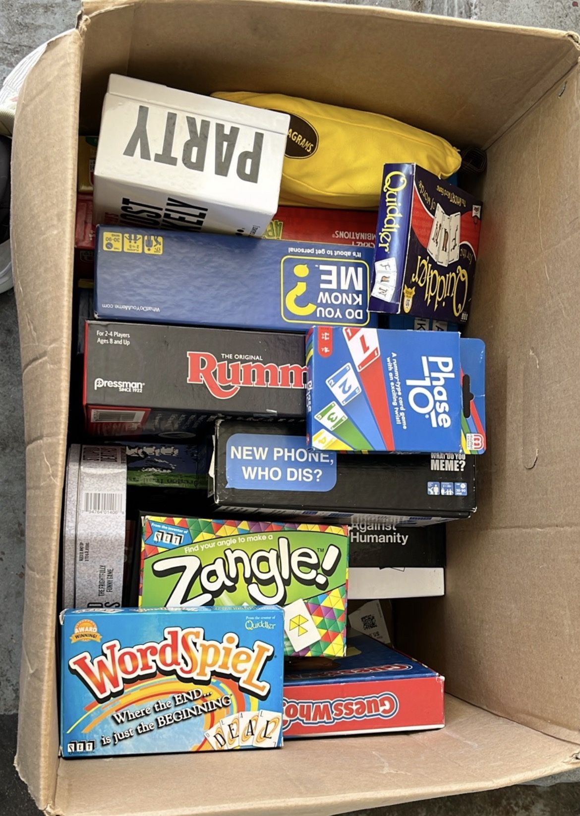 Board Games, Some Brand New 