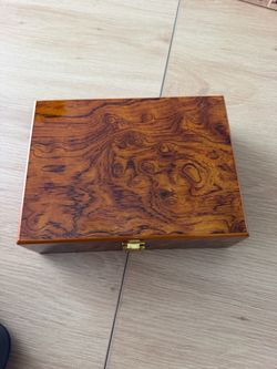 Brand New Decorative Wood Storage / Keepsake Box – $25
