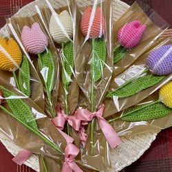 Handmade Crochet Flowers 