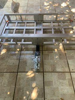 Aluminum Hitch Cargo Carrier Rack