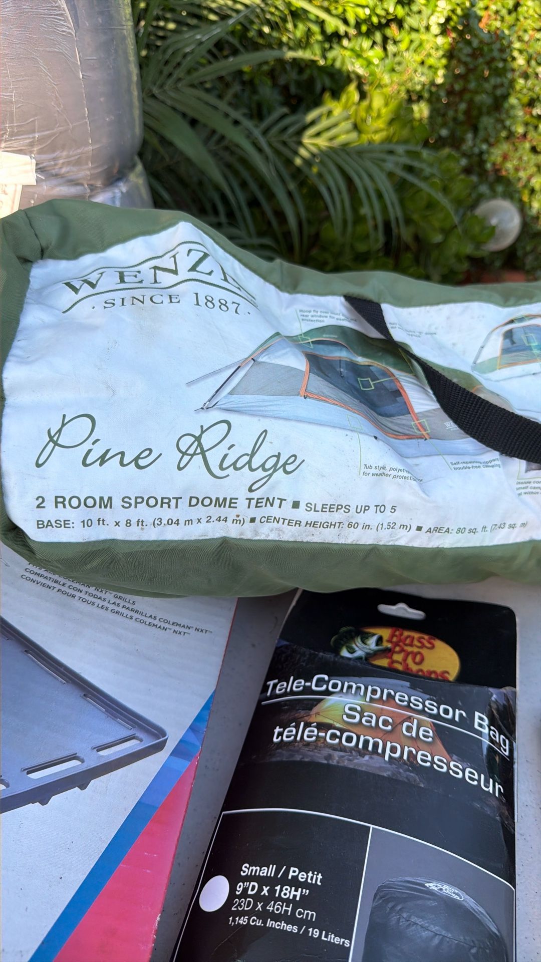 Two People Camping Tent 