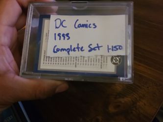 DC comics trading cards