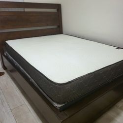 NEW QUEEN MATTRESS AND BOX SPRING 😉 100% QUALITY & CONFORM 👌