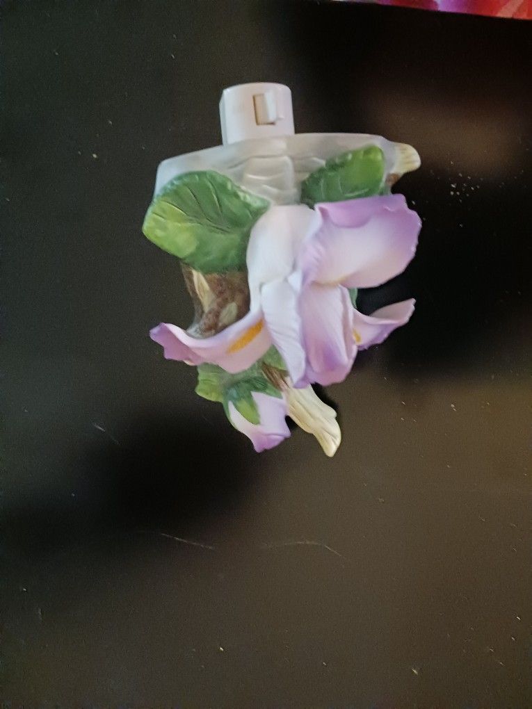 Nightlight And An Old Avon Cherub Cup