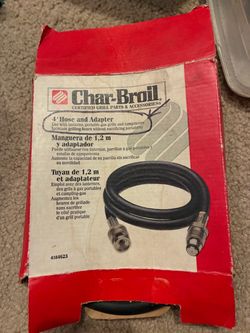 Char-Broil 4' Propane Hose & Adapter (Model (contact info removed))