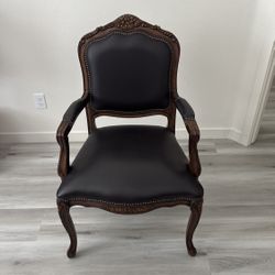 Armchair French Rococo Period 18th Century Brown Frame