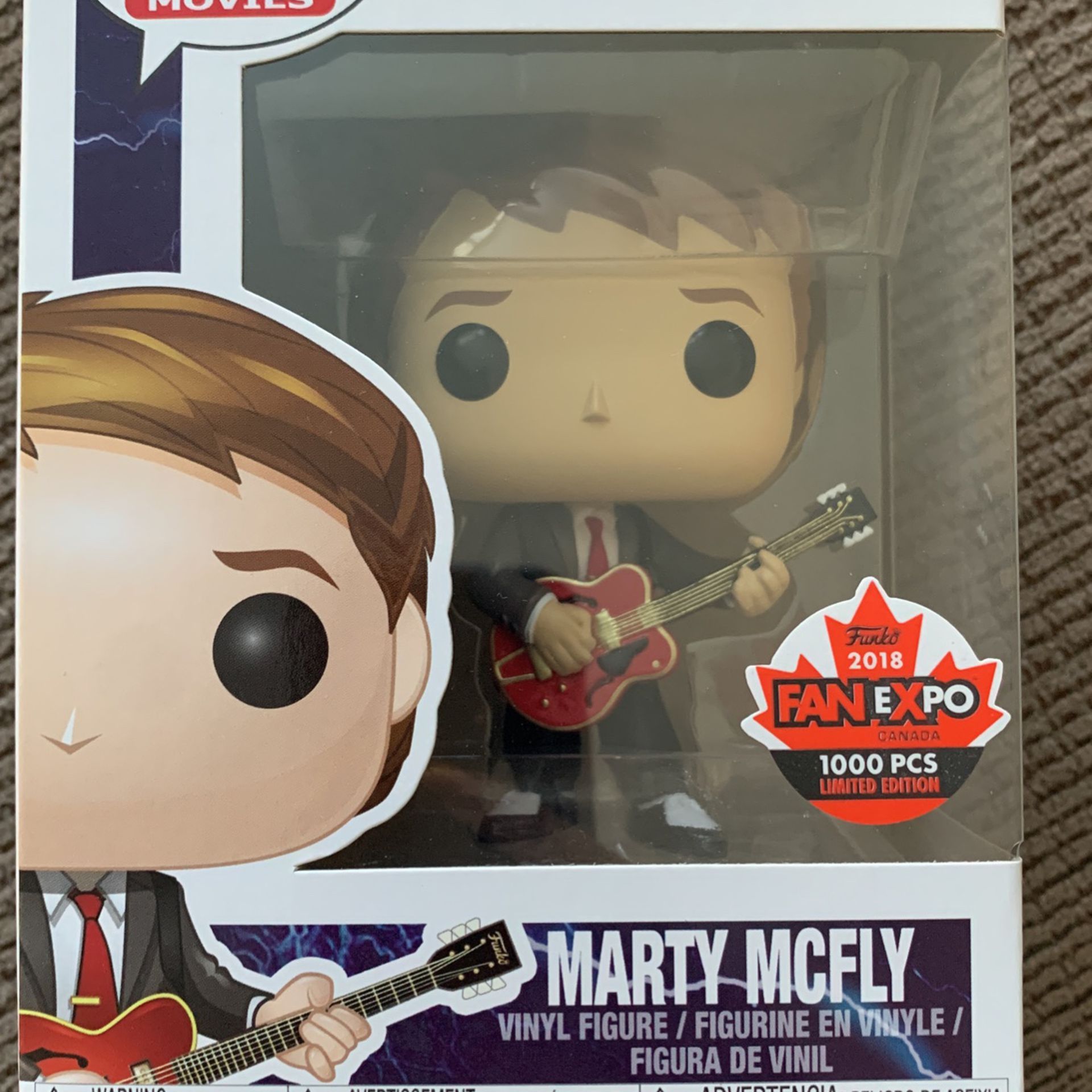 RARE Funko POP - Marty McFly 1,000 Pc Limited Edition 