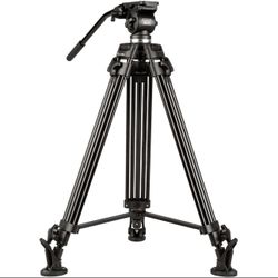 E-Image Tripod System with GH01 Pan/Tilt Fluid Head - MINT